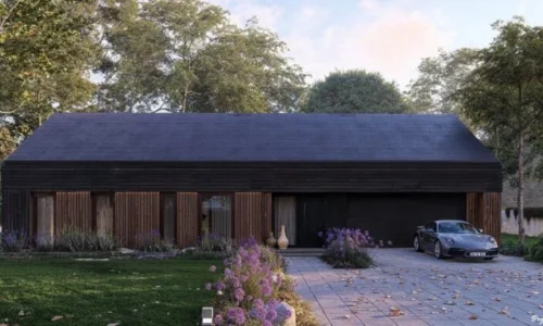 Jakie rozwiązania oferują nowoczesne projekty domów parterowych z garażem?